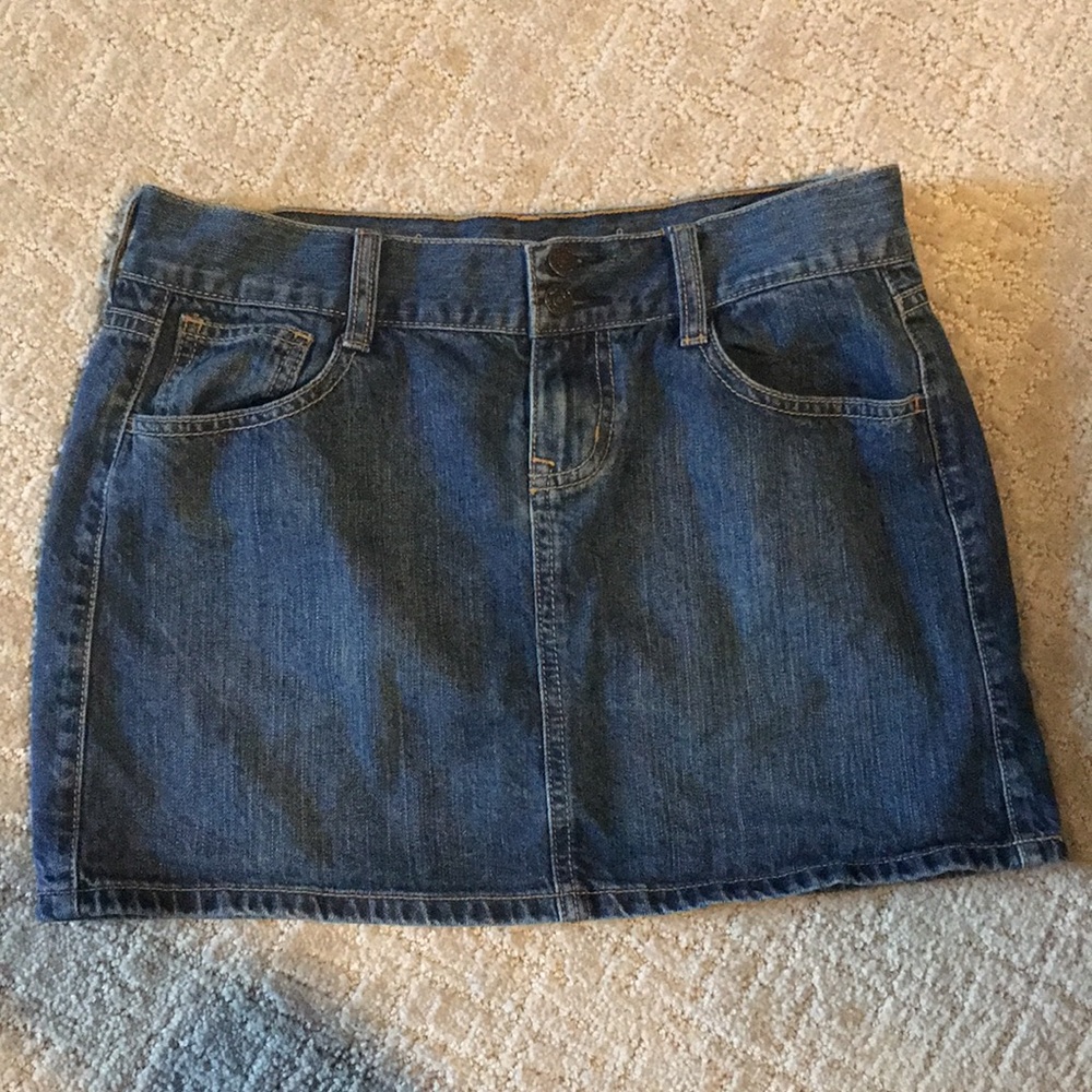 Jean Mini Skirt